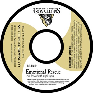 Smuttynose Brewing Co. Emotional Rescue