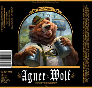 Agner & Wolf Brewery Corporation November 2013