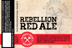 Klamath Basin Brewing Co. Rebellion Red November 2013