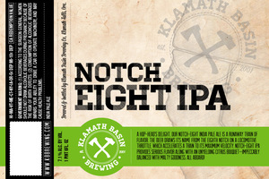 Klamath Basin Brewing Co. Notch Eight IPA November 2013