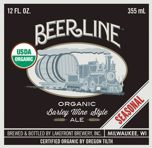 Lakefront Brewery Beer Line Barley Wine Style