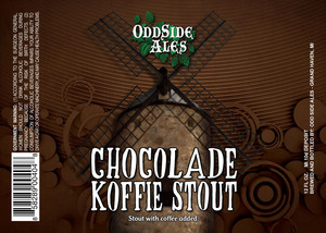 Odd Side Ales Chocolade Koffie Stout November 2013