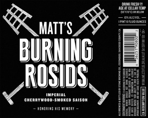 Stone Brewing Co Matt's Burning Rosids November 2013