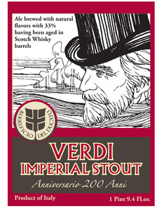 Birrificio Del Ducato Verdi Imprial Stout Anniversario 200 Ann November 2013