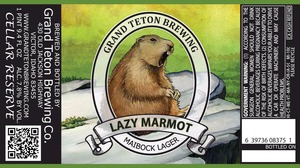 Grand Teton Brewing Company Lazy Marmot November 2013