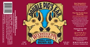 Woodstock Inn Brewery Double Pig's Ear