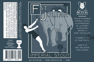 Actual Brewing Fat Julian Imperial Stout