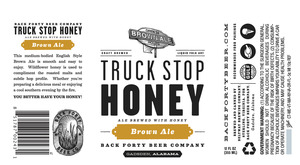 Back Forty Beer Company Truck Stop Honey
