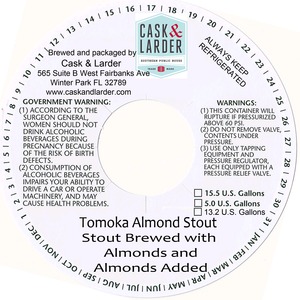 Cask & Larder Tomoka Almond Stout