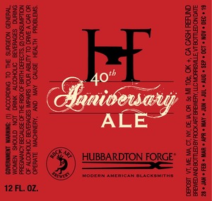 Rock Art Brewery Hubbardton Forge 40th Anniversary