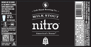 Left Hand Brewing Company Milk Stout Nitro