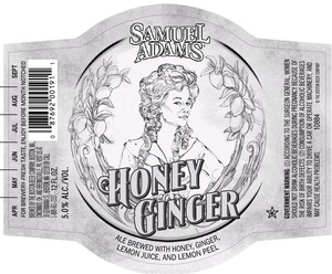 Samuel Adams Honey Ginger November 2013