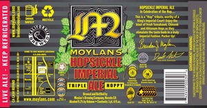 Moylan's Brewing Company Hopsickle Imperial Ale November 2013