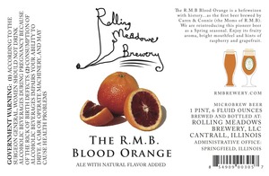 Rolling Meadows Brewery The R.m.b. Blood Orange
