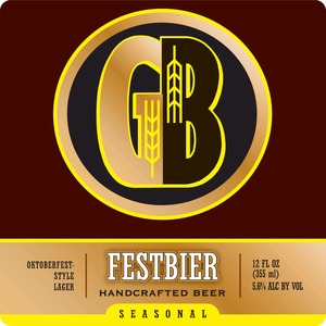 Gordon Biersch Brewing Company Festbier November 2013