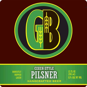 Gordon Biersch Brewing Company Czech Style Pilsner November 2013