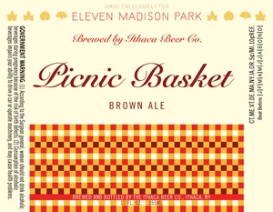 Ithaca Beer Company Picnic Basket Brown Ale November 2013