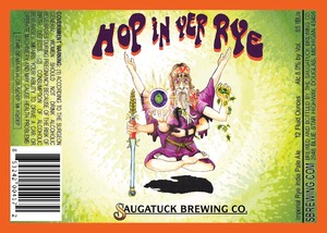 Saugatuck Brewing Company Hop In Yer Rye November 2013