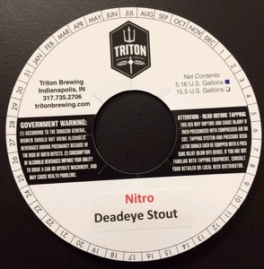 Triton Brewing Nitro Deadeye