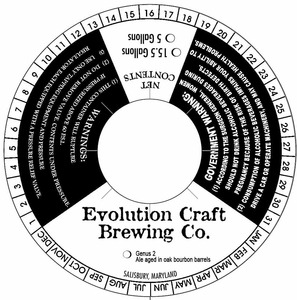Evolution Craft Brewing Co Genus 2