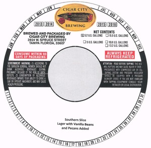 Cigar City Brewing Southern Slice December 2013