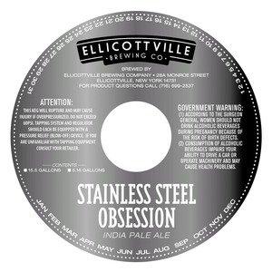Ellicottville Brewing Company Stainless Steel Obsession