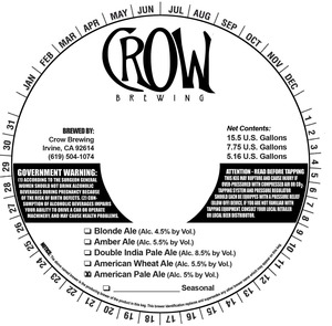 Crow Brewing American Pale