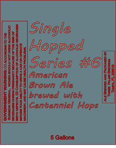 Three Palms Brewing Single Hopped Series #6 December 2013