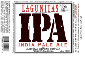 The Lagunitas Brewing Company IPA