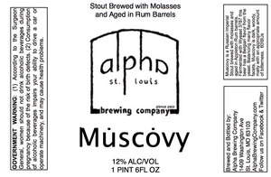 Alpha Brewing Company Muscovy