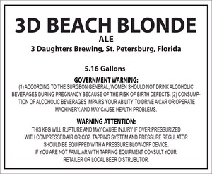 3d Beach Blonde December 2013