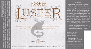 Indigo Imp Brewery, Ltd. Luster