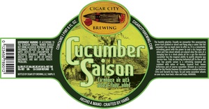 Cigar City Brewing Cucumber Saison