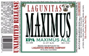The Lagunitas Brewing Company Maxiums