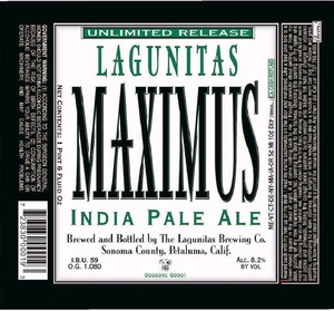 The Lagunitas Brewing Company Maximus