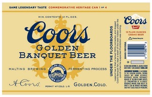 Coors Golden Banquet 