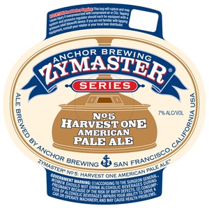 Zymaster Harvest One December 2013