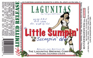 The Lagunitas Brewing Company Little Sumpin December 2013