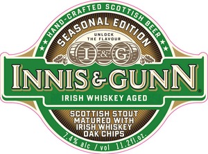 Innis & Gunn Irish Whiskey Aged
