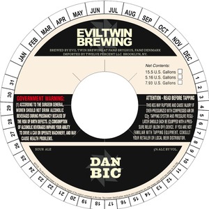 Evil Twin Brewing Dan Bic