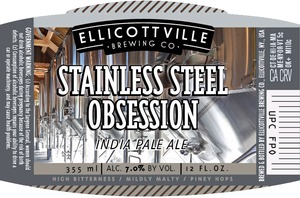 Ellicottville Brewing Company Stainless Steel Obsession December 2013