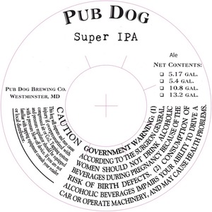 Pub Dog Super IPA