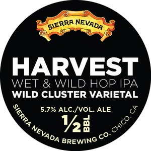 Sierra Nevada Harvest Wet & Wild Hop IPA