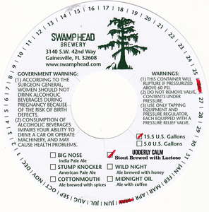 Swamp Head Brewery Udderly Calm
