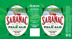 Saranac Pale Ale December 2013