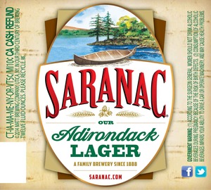 Saranac Adirondack Lager