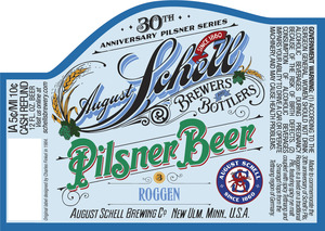Schell's 3oth Anniversary Pilsner Beer Roggen December 2013
