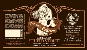 Coronado Brewing Company Barrel Aged Stupid Stout