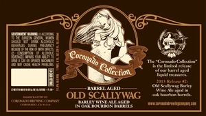 Coronado Brewing Company Barrel Aged Old Scallywag December 2013