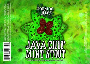 Odd Side Ales Java Chip Mint Stout December 2013